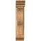 Ekena Millwork Funston Traditional Smooth Bracket w/ Offset Brace, Western Red Cedar, 5 1/2"W x 14"D x 26"H BKT0604X14X26FST01SWR - alternate 4